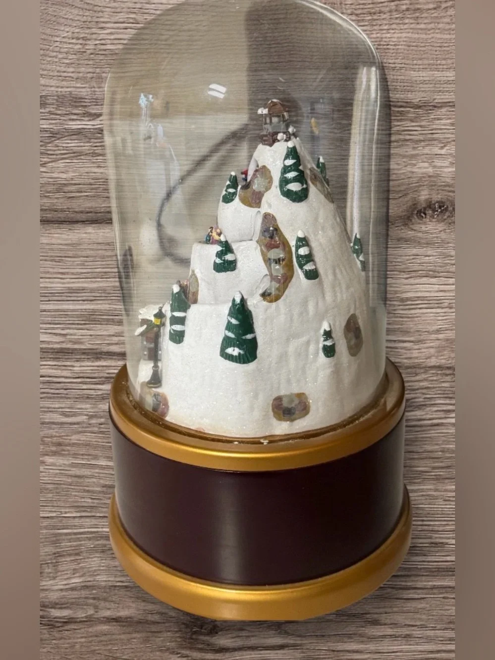 Cracker Barrel  Musical Christmas Cloche 30 Songs Nice Cond
